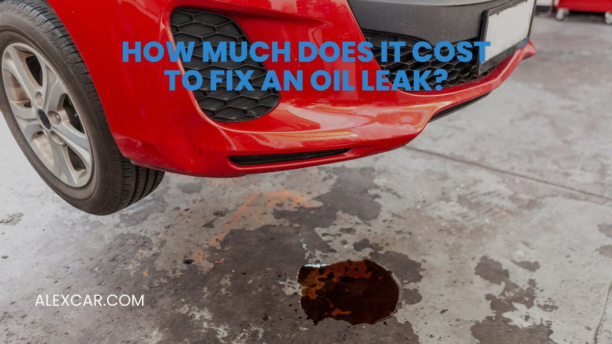 How Much Does It Cost to Fix an Oil Leak? – Alexcar
