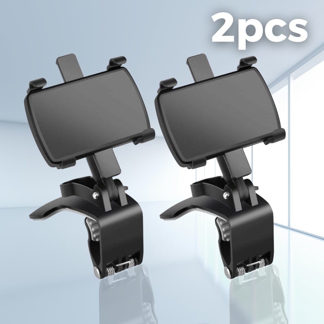 Phonyx 360 Degree Rotation Universal Clip Dashboard Car Phone Holder