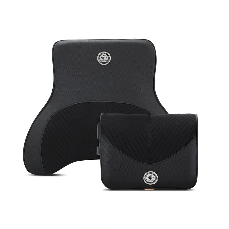 Heated Car Seat Back & Neck Massager – Relieve Back Pain, Improve Posture, and Stay Warm On the Go