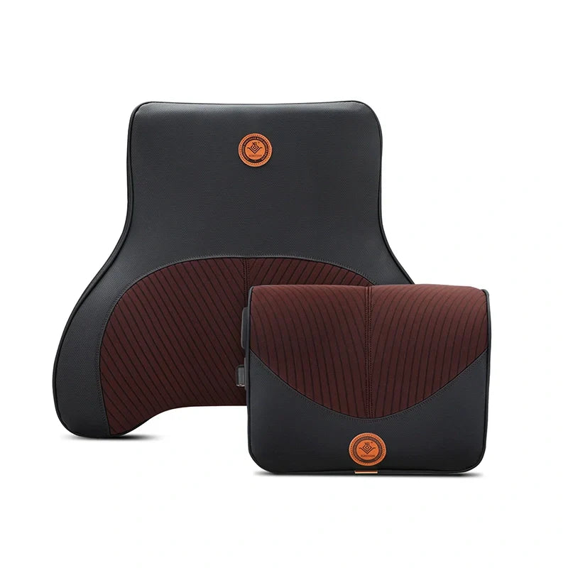 Heated Car Seat Back & Neck Massager – Relieve Back Pain, Improve Posture, and Stay Warm On the Go