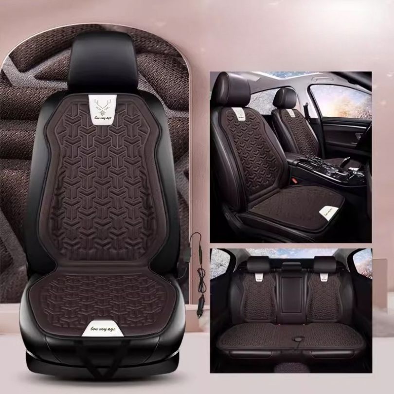 Heated Seat Cushion Cover For Full Back & Seat