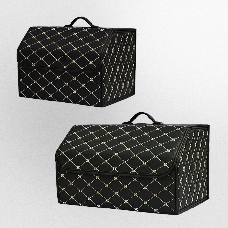 Jackie Multipurpose Collapsible Lid Portable  Car Trunk Storage Organizer