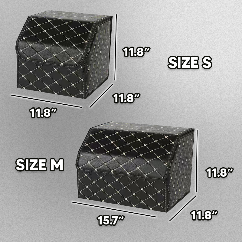 Jackie Multipurpose Collapsible Lid Portable  Car Trunk Storage Organizer