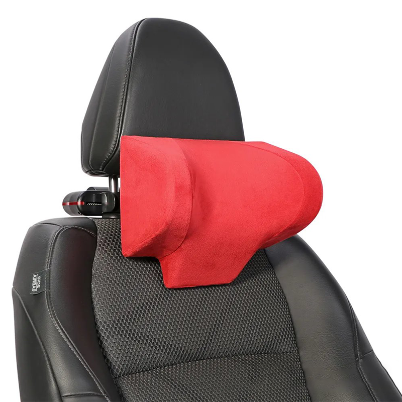 1pc Black & Red Car Headrest Pillow, Automobile Neck Pillow For Car Seat,  Suitable For Car Accessories, Living Room Bedroom Sofa Chair Office  Decoration, Four Seasons Available, Car Headrest Cushion Pillow For