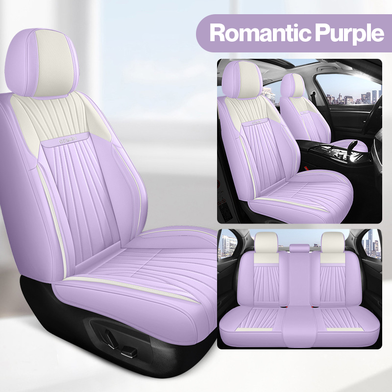 Purple seat covers best sale